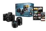 Appareil photo hybride Panasonic Pack Appareil photo hybride PANASONIC G100D + Objectif standard 12-32mm + téléobjectif 45-150mm + focale fixe 25mm F1.7 + formation Jiminy - Panasonic en promo chez Darty Épinal à 799,99 €