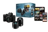 Appareil photo hybride Panasonic Pack Appareil photo hybride PANASONIC G100D + Objectif standard 12-32mm + téléobjectif 45-150mm + focale fixe 25mm F1.7 + formation Jiminy - Panasonic en promo chez Darty Palaiseau à 799,99 €