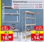 Schwerlastregal Basic für 14,44 € bei Zimmermann im Angebot Schwerlastregal Basic im aktuellen Zimmermann Prospekt