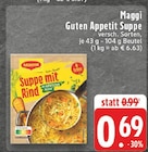 Guten Appetit Suppe Angebote von Maggi bei E center Siegburg für 0,69 €