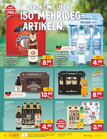Wasser im aktuellen Netto Marken-Discount Prospekt (Münster) Wasser im Netto Marken-Discount Prospekt "Aktuelle Angebote" mit 61 Seiten (Münster)