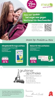 mea - meine apotheke Prospekt Unsere März-Angebote mit 4 Seiten