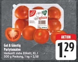 Partytomaten im Angebot bei EDEKA in Chemnitz Partytomaten Angebote von Gut & Günstig bei EDEKA Chemnitz für 1,29 €