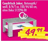 Couchtisch Joker im Angebot bei SB Möbel Boss in Berlin Couchtisch Joker Angebote bei SB Möbel Boss Berlin für 49,99 €