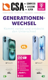CSA Computer Prospekt für Geldern mit 8 Seiten CSA Computer Prospekt für Geldern: "GENERATIONEN-WECHSEL", 8 Seiten, 01.11.2025 - 30.11.2025