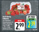 Erdbeeren Angebote von Gut & Günstig bei EDEKA Hoyerswerda für 2,39 €