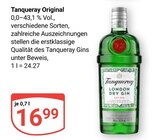 Aktuelle Gin Angebote bei GLOBUS in Krefeld Aktuelles Original Angebot bei GLOBUS in Krefeld ab 16,99 €