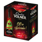 Coffret Mousseux Brut - Charles Volner - Supeco Coffret Mousseux Brut - Charles Volner à 19,96 € dans le catalogue Supeco