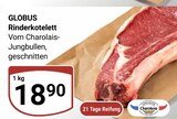 Aktuelles Rinderkotelett Angebot bei GLOBUS in Braunschweig ab 18,90 €