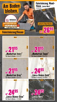 Fliesen im aktuellen Hornbach Prospekt (Magdeburg) Fliesen im Hornbach Prospekt "Dir ist vieles Latte. Nur nicht Dein Garten." mit 31 Seiten (Magdeburg)