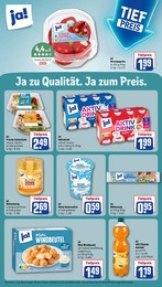 REWE Erdbeeren im Prospekt 
