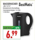 Wasserkocher im Angebot bei Marktkauf in Melle Wasserkocher Angebote von BestMatic bei Marktkauf Melle für 6,99 €