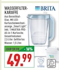 Wasserfilter-Karaffe Angebote von BRITA bei Marktkauf Dortmund für 49,99 €