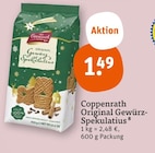 Original Gewürz-spekulatius Angebote von Coppenrath bei tegut Stuttgart für 1,49 €