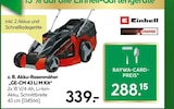 Akku-Rasenmäher GE-CM 43 Li M Kit bei BayWa Bau- und Gartenmärkte im Prospekt "" für 288,15 €