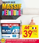 Promo Peinture v33 sous-couche intégrée 2 en 1 blanc mat 10l à 39,00 € dans le catalogue Décor Discount à Aubenas