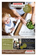 WEKO-Küchenfachmarkt Prospekt für Unterhaching mit 16 Seiten WEKO-Küchenfachmarkt Prospekt für Unterhaching: "Früh übt sich!", 16 Seiten, 16.09.2020 - 08.10.2020