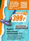 Akku-Handstaubsauger V11 Angebote von dyson bei expert Amberg für 399,00 €