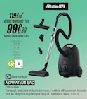 Aspirateur sac - ELECTROLUX - Blanc Brun à Versailles Aspirateur sac - ELECTROLUX en promo chez Blanc Brun Versailles à 99,90 €