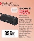 Promo Enceinte bluetooth à 89,99 € dans le catalogue Extra à Quintin