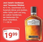 Aktuelles Gentleman Jack Tennessee Whiskey Angebot bei GLOBUS in Gießen ab 19,99 €