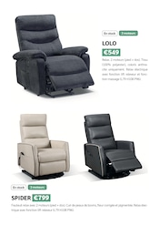 Fauteuil Relaxation en promo dans le catalogue Crack à la page 11