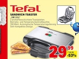 SANDWICH-TOASTER Angebote von Tefal bei Marktkauf Lörrach für 29,99 €