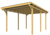 Holz-Einzelcarport Angebote bei OBI Gießen für 279,99 €