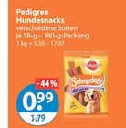 Hundesnacks von Pedigree im aktuellen V-Markt Prospekt für 0,99 €