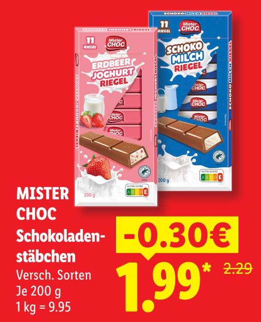 Schokoladenstäbchen