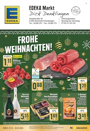 EDEKA Prospekt: "Aktuelle Angebote", 16 Seiten, 21.12.2024 - 24.12.2024