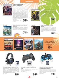 Offre Manette sans fil PS4 dans le catalogue Auchan Hypermarché du moment à la page 79