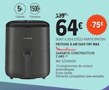 Friteuse à air easy fry max - Moulinex à 64,00 € dans le catalogue E.Leclerc