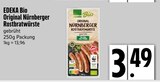 Bio Fleisch im E xpress Prospekt Original Nürnberger Rostbratwürste von EDEKA Bio im aktuellen E xpress Prospekt für 3,49 €