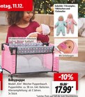 Babypuppe für 17,99 € bei Lidl im Angebot Babypuppe im aktuellen Lidl Prospekt
