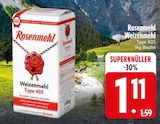 Mehl im EDEKA Prospekt Rosenmehl Weizenmehl Type 405 im aktuellen EDEKA Prospekt für 1,11 €