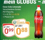 Aktuelles Limonade Angebot bei GLOBUS in Mannheim ab 0,88 €