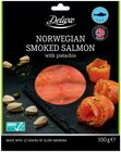 Saumon fumé de Norvège avec pistaches - DELUXE en promo chez Lidl Saumon fumé de Norvège avec pistaches - DELUXE dans le catalogue Lidl