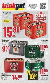 Bier im Marktkauf Prospekt "Aktuelle Angebote" mit 28 Seiten (Castrop-Rauxel)