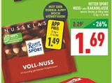 Nussklasse im Angebot bei Marktkauf in Ahlen Nussklasse Angebote von Ritter Sport bei Marktkauf Ahlen für 1,49 €