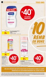 Prix et réduction Cosmétiques dans le prospectus Intermarché en cours Offre Cosmétiques dans le catalogue Intermarché du moment à la page 2