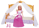 Set princesse et son lit - B&M à Angers Set princesse et son lit en promo chez B&M Angers à 16,99 €