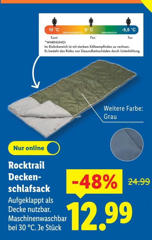 Deckenschlafsack