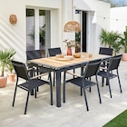 Castorama Créteil - Promo Table de jardin extensible Cubic en aluminium coloris graphite et imitation bois L. 187/247 x l. 100 x H. 76 cm Promo Table de jardin extensible Cubic en aluminium coloris graphite et imitation bois L. 187/247 x l. 100 x H. 76 cm à 579,00 € dans le catalogue Castorama à Créteil