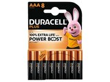 Duracell im MediaMarkt Saturn Prospekt Plus AAA Batterie, Alkaline, 1.5 Volt 8 Stück von DURACELL im aktuellen MediaMarkt Saturn Prospekt für 9,99 €
