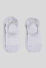 Lot de 2 paires de protège-pied en fil d'écosse en promo à 6,99 € chez Monoprix Margaret Lot de 2 paires de protège-pied en fil d'écosse dans le catalogue Monoprix Margaret