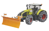 Traktor Claas Axion 950 mit Schneeketten und Räumschild Angebote von Bruder bei Raiffeisen Rhein-Ahr-Eifel Handelsgesellschaft mbH Trier für 37,99 €