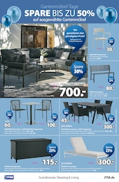 JYSK Gartenmöbel im Prospekt 