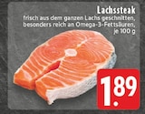 Aktuelles Lachssteak Angebot bei EDEKA in Mülheim (Ruhr) ab 1,89 €