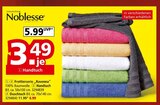Handtuch von Noblesse im aktuellen Segmüller Prospekt für 3,49 €